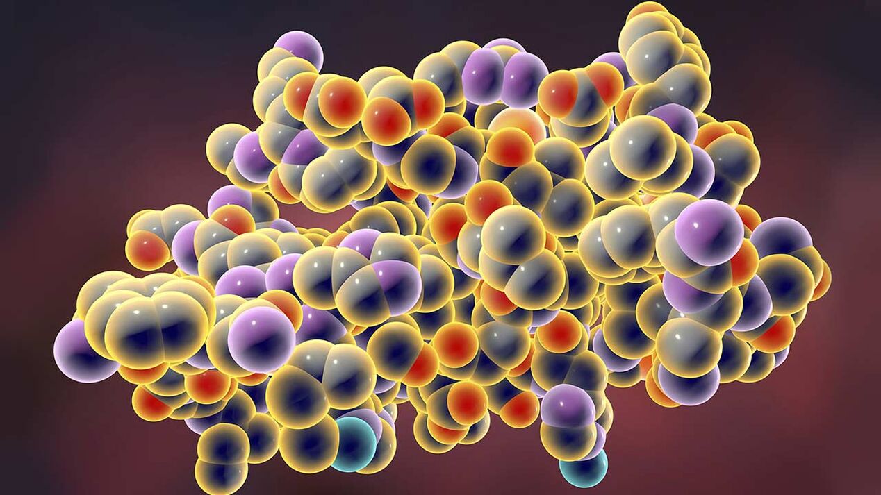 Le modèle d'insuline est l'hormone, grâce à laquelle le corps assimile le glucose